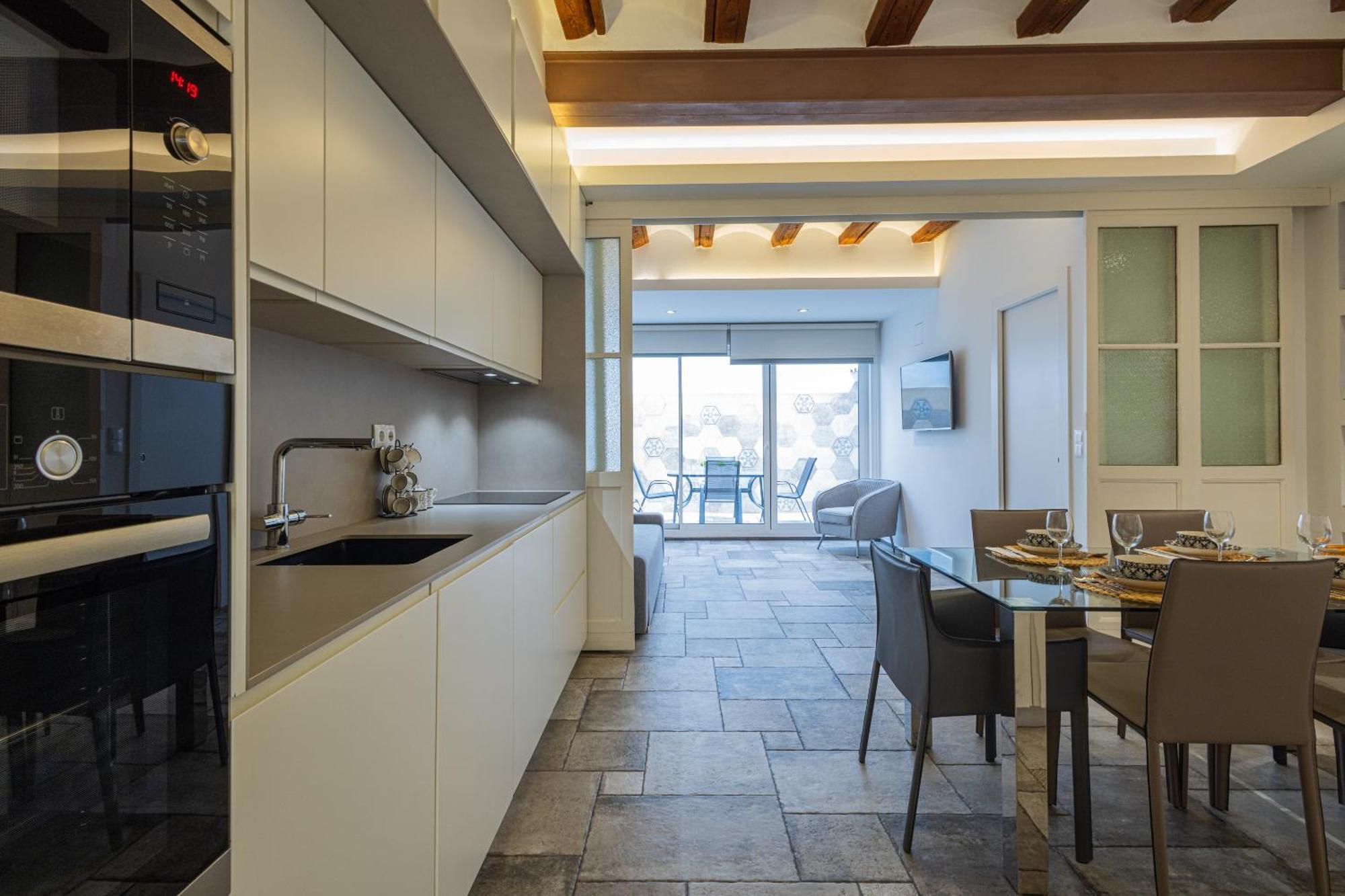 Apartament Florit Flats - Center Modern 1Br 2Bth Terrace Wi-Fi Ac Walencja Zewnętrze zdjęcie