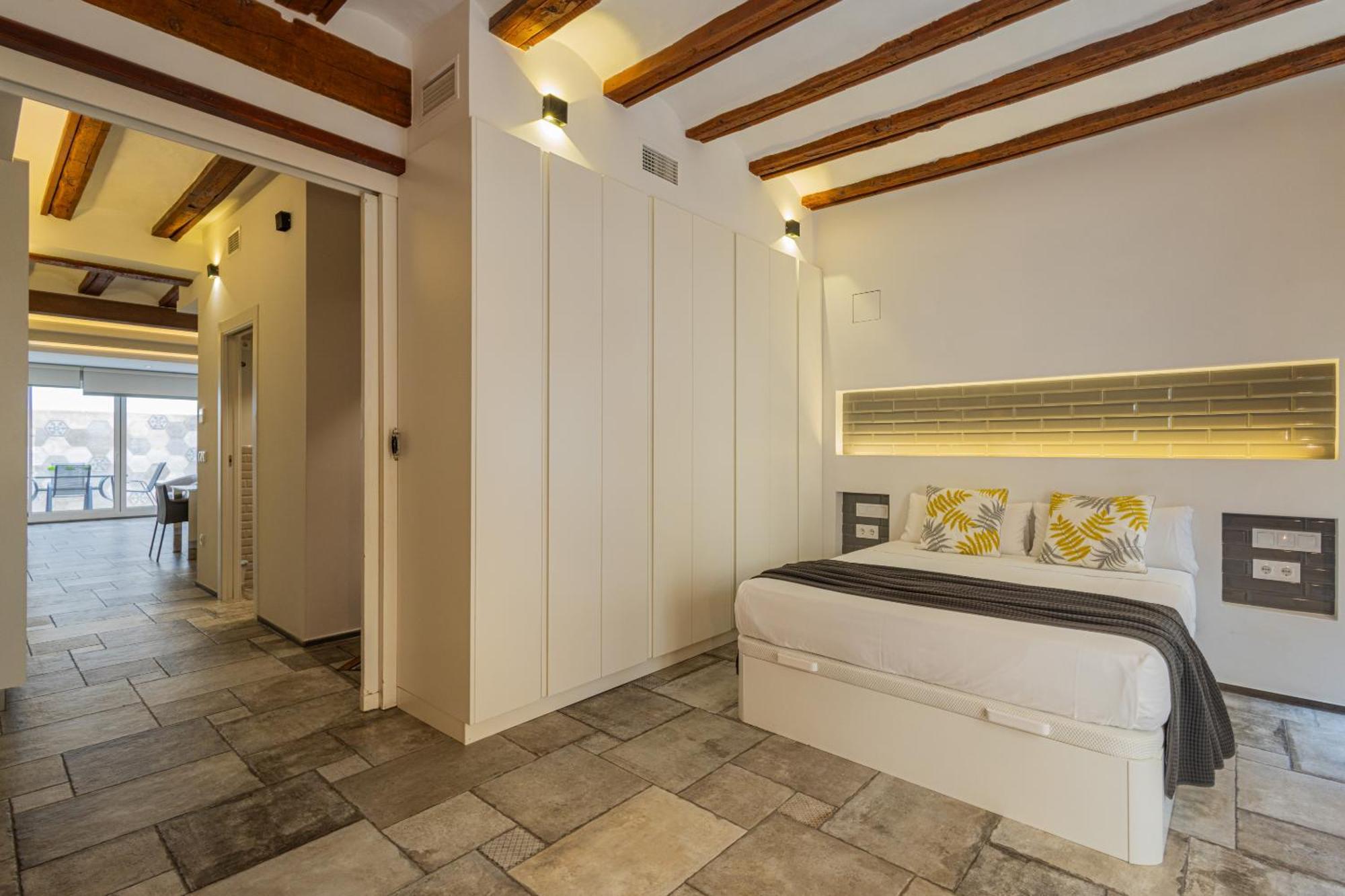 Apartament Florit Flats - Center Modern 1Br 2Bth Terrace Wi-Fi Ac Walencja Zewnętrze zdjęcie