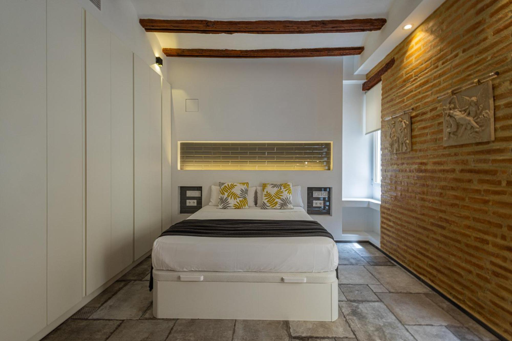 Apartament Florit Flats - Center Modern 1Br 2Bth Terrace Wi-Fi Ac Walencja Zewnętrze zdjęcie